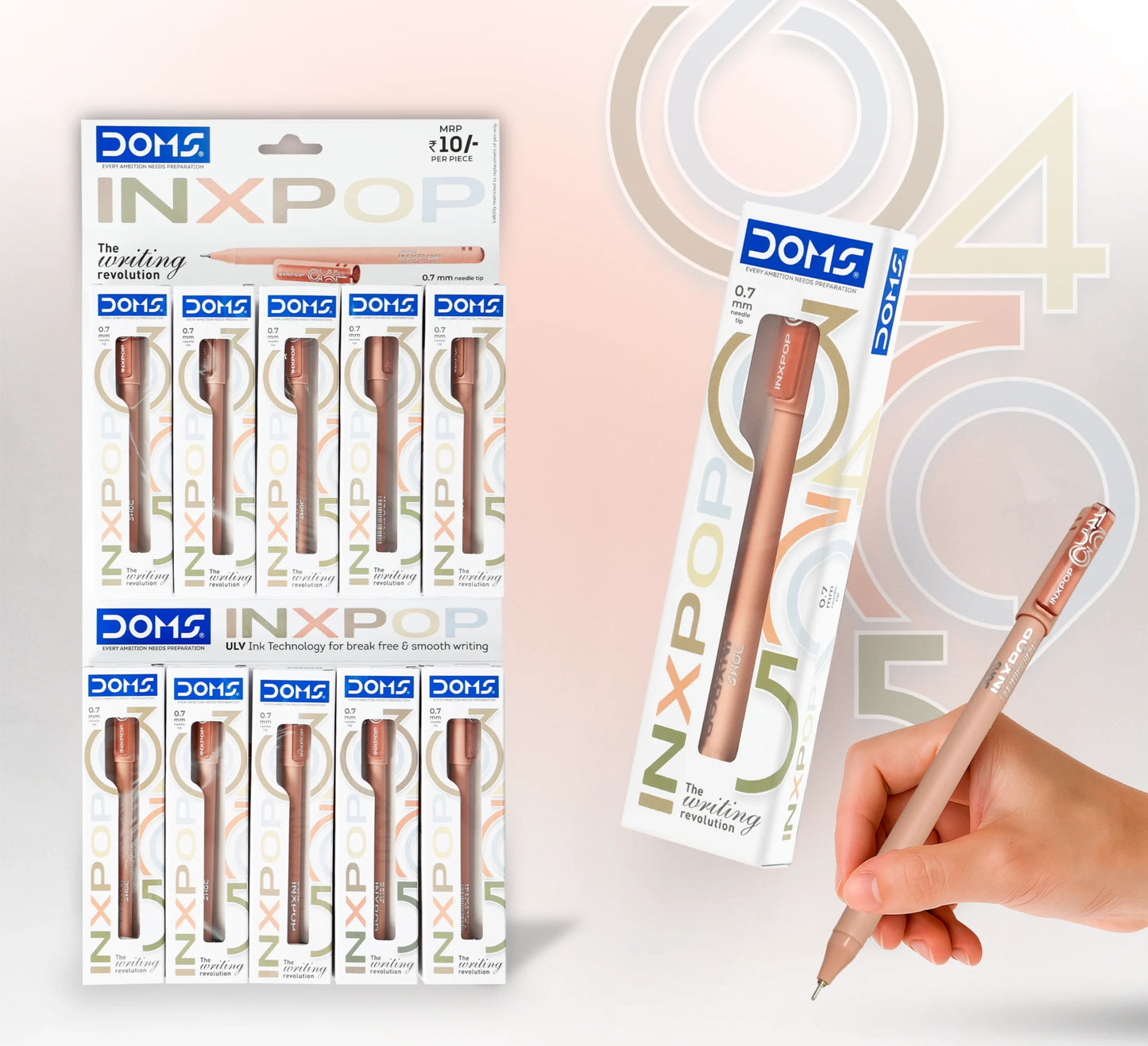 DOMS Inxpop Single Color Pen