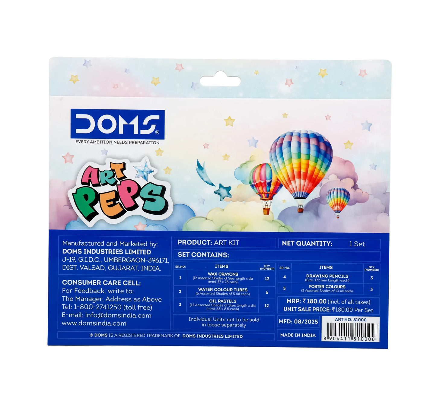 DOMS ART PEPS KIT