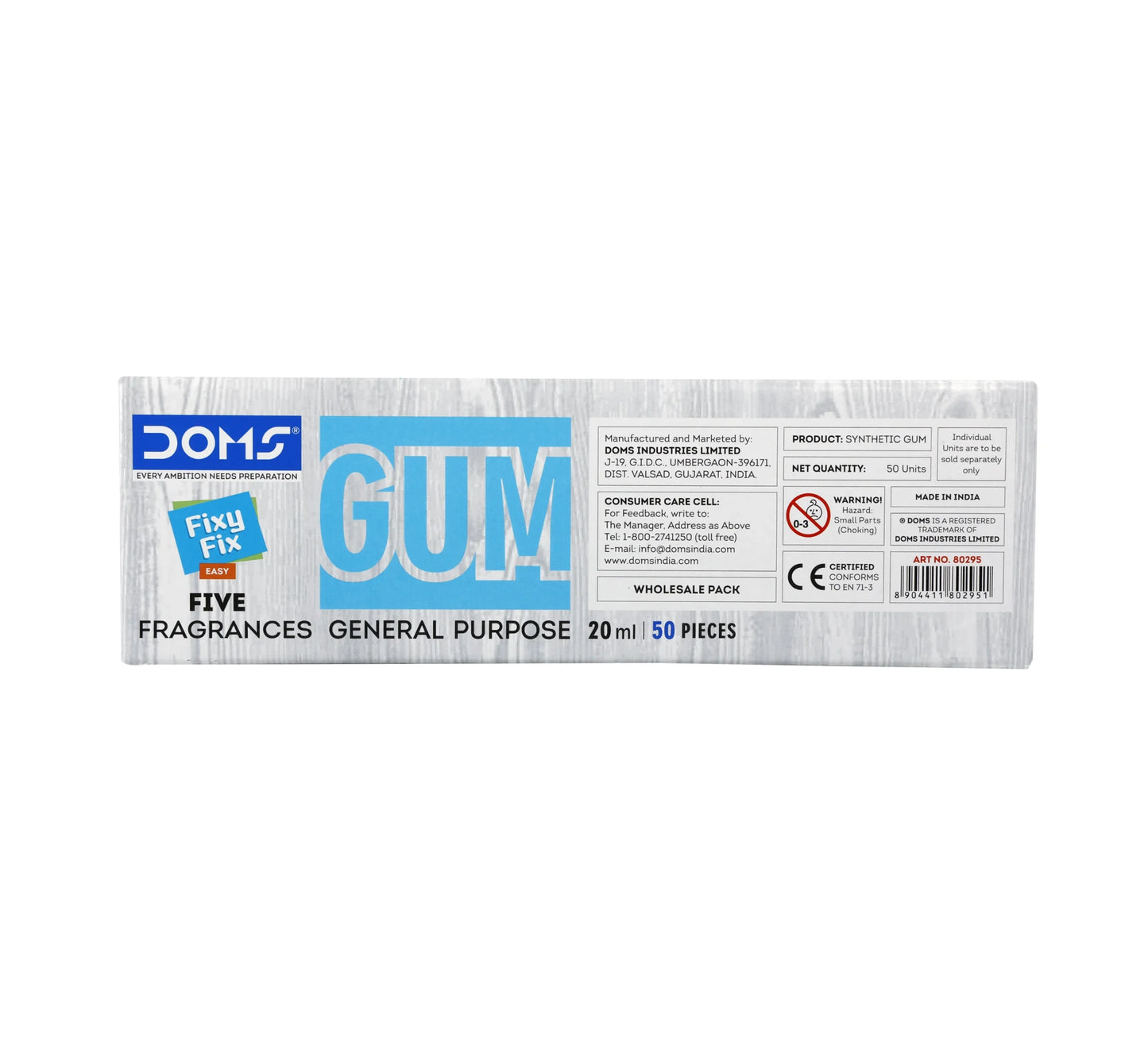 DOMS Fixy Fix Fragrance Gum 18ML