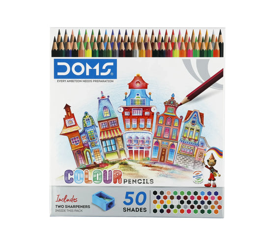 DOMS Colour Pencils 50S FSC