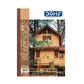 DOMS A4 Single Line Notebook(Dream Homes Series)