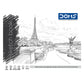 DOMS Sketch Book Wiro- 110 GSM Paper – 27.5×34.7 Cm