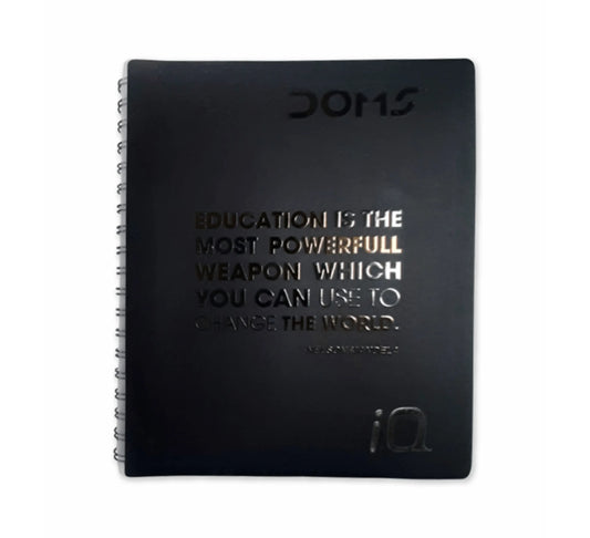 DOMS IQ Executive 1 Subject Single Line Wiro Notebook