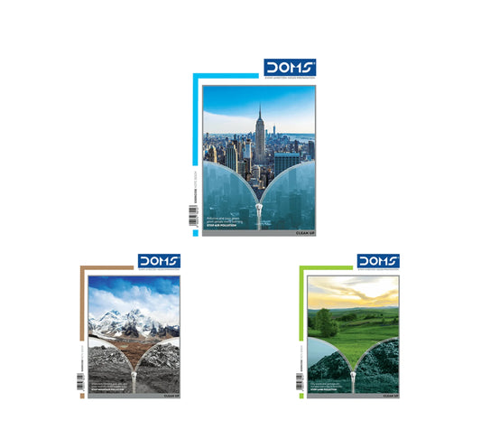 DOMS Single Line Notebook(Clean Up Series)
