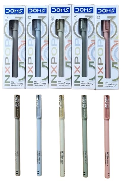 DOMS INXPOP BALL PEN BLUE SINGLE PCS PACK