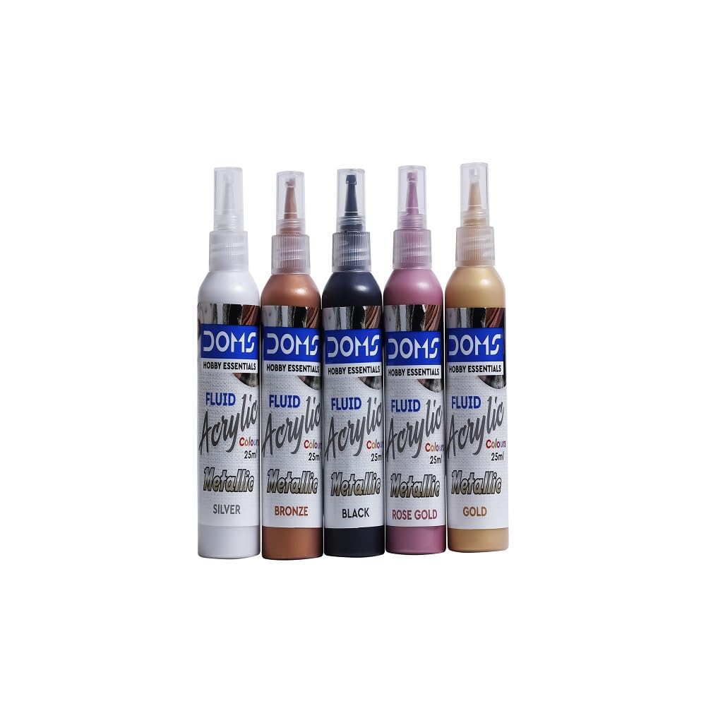 DOMS METALLIC FLUID ACRYLIC COLOUR