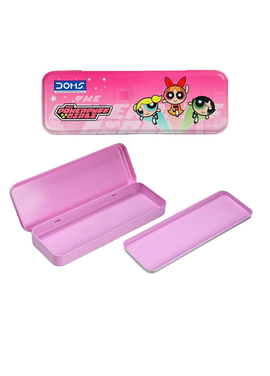 DOMS POWER PUFF GIRLS TIN BOX front view