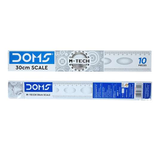 DOMS M TECH Scale 30 CM 10 PCS
