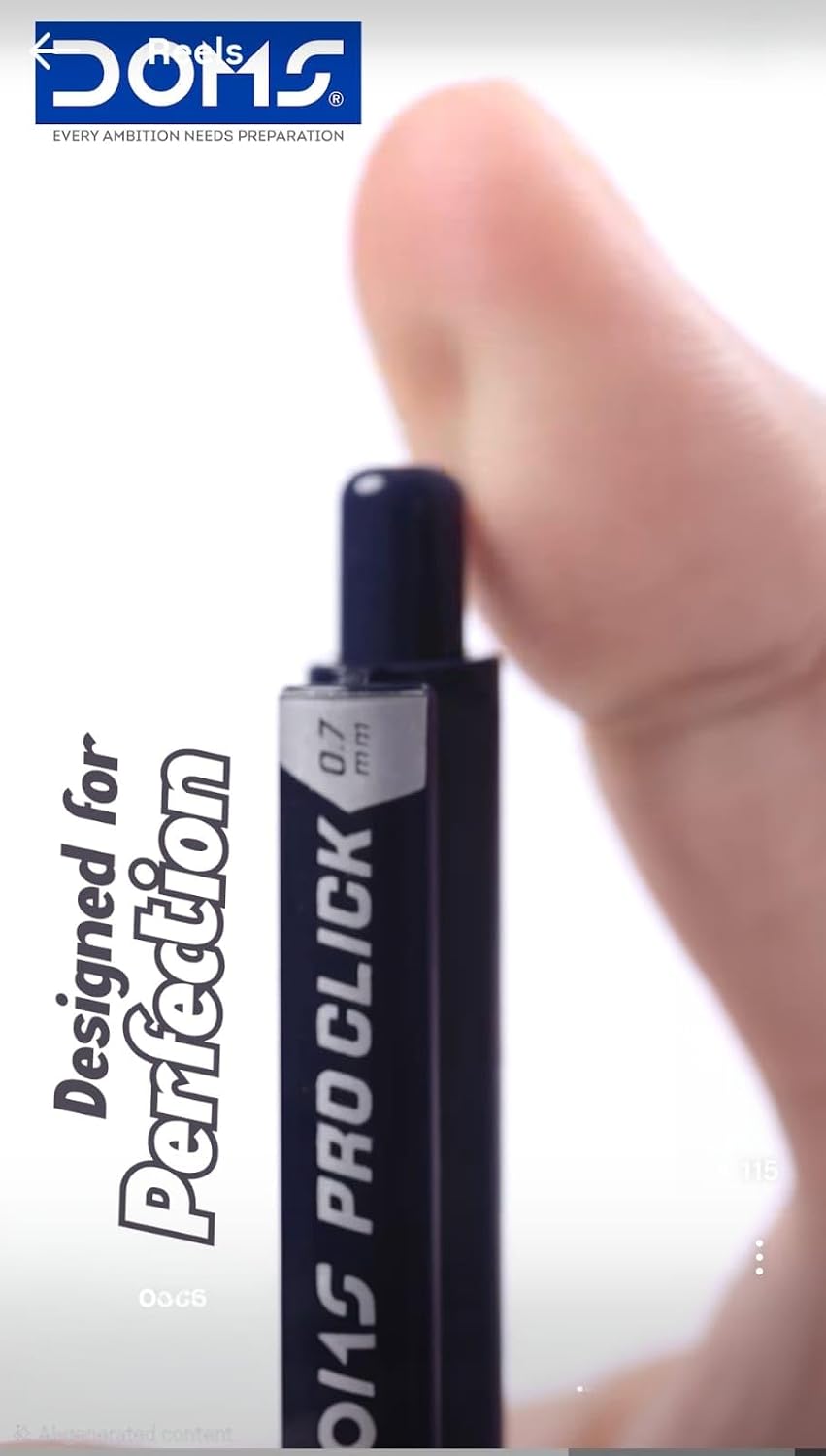 DOMS PRO CLICK MECHANICAL PENCIL 0.7 MM 10 PCS PACK