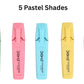 DOMS PASTEL HIGHLIGHTER ASSOR PACK OF 5