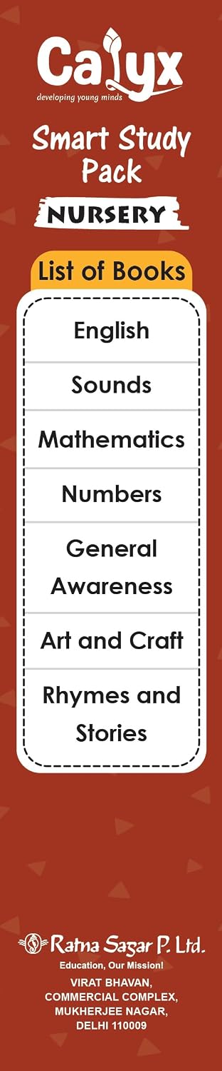 RATNA SAGAR – CALYX SMART STUDY PACK – NURSERY
