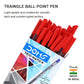 DOMS DF TRIO-MATIC+PEN RED 20 PCS