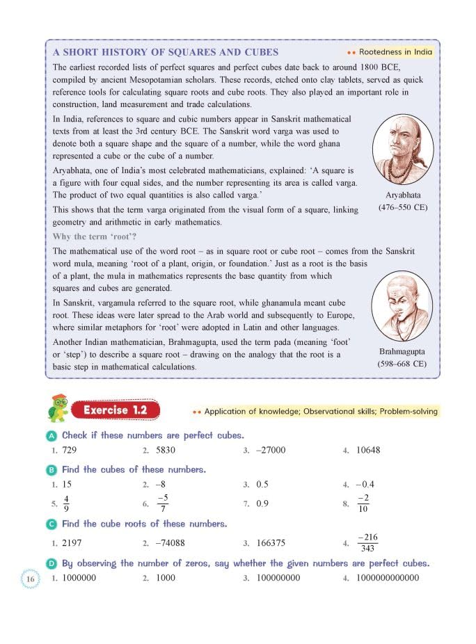 Ratna Sagar—M for Maths Book 8 for Class 8 Part 1,2