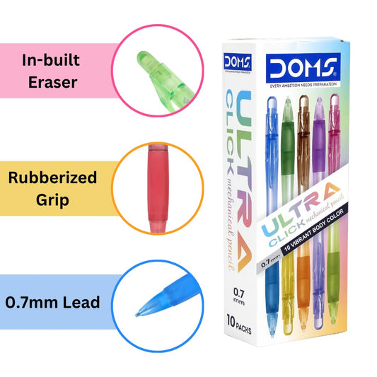 DOMS Ultra click mechanical pencil