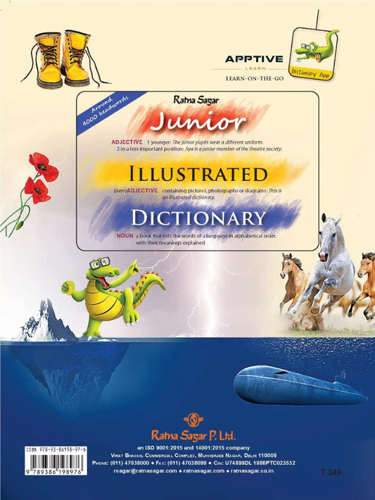 RATNA SAGAR JUNIOR ILLUSTRATED  DICTIONARY