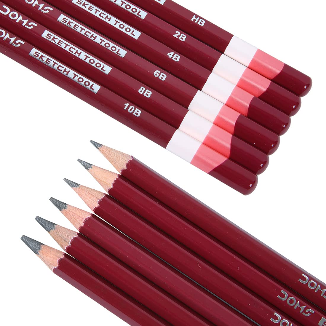 DOMS DRAWING PENCIL SET OF 6