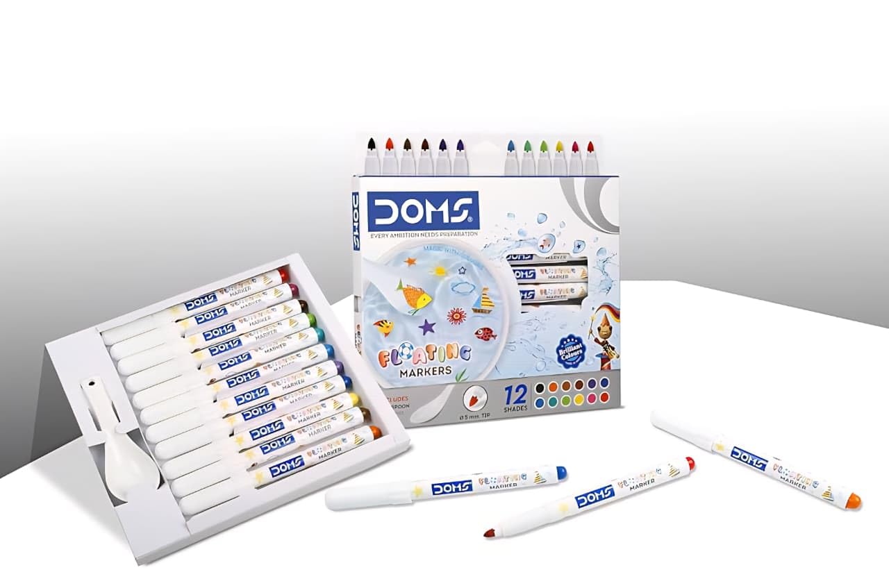 DOMS FLOATING MARKERS 12 SHADES