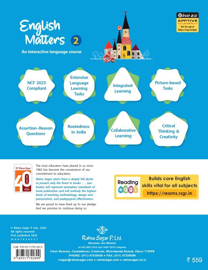 RATNA SAGAR ENGLISH MATTERS CLASS 2
