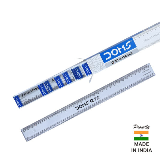 DOMS Q 30 CM 10 PCS scale for students