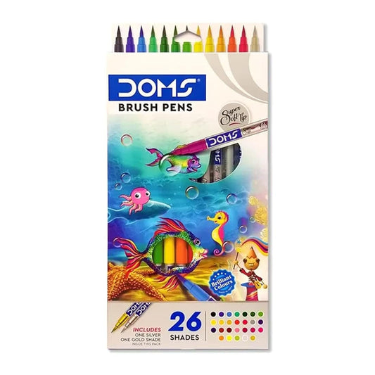 DOMS BRUSH PEN 26 SHADES front view