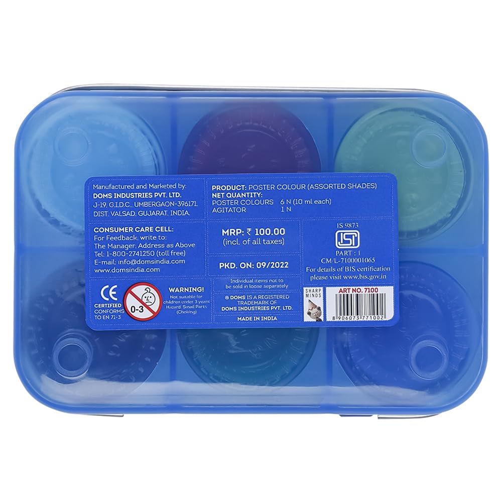DOMS Student Poster Colour 6 Shades (New)