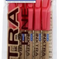 DOMS INXTRA GLASSY BALL PEN RED 5 PCS PACK