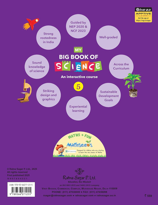RATNA SAGAR MY BIG BOOK OF SCIENCE CLASS 5