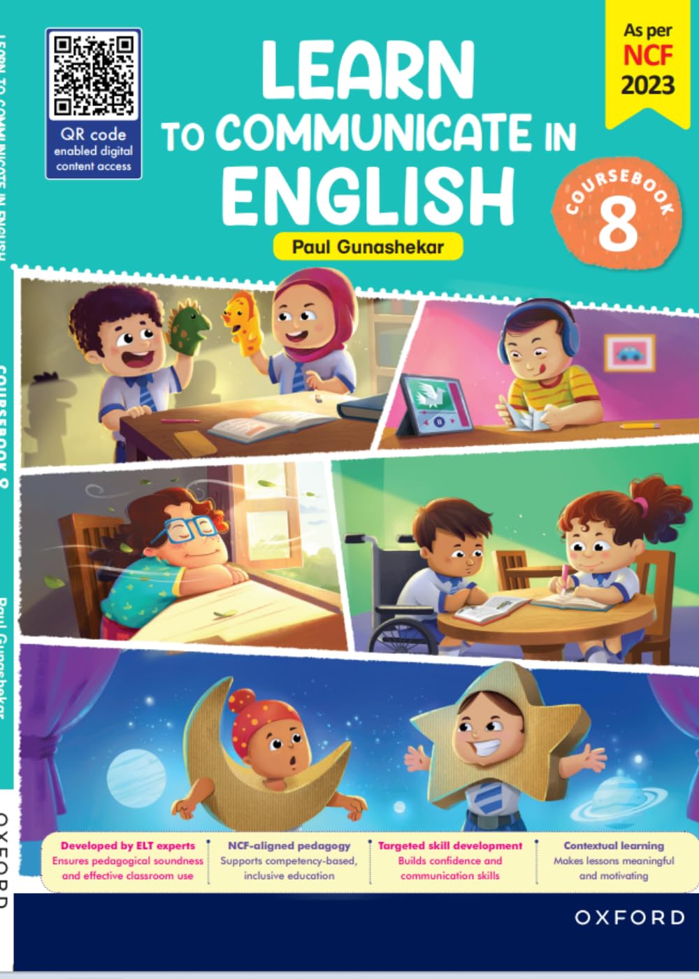 OXFORD LEARN TO COMMUNICATE ENGLISH CB -8