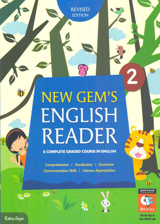 RATNA SAGAR NEW GEM'S ENGLISH READER CLASS 2