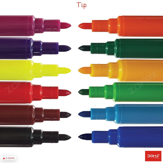DOMS WATER COLOUR PENS 10 SHADES MINI product packaging