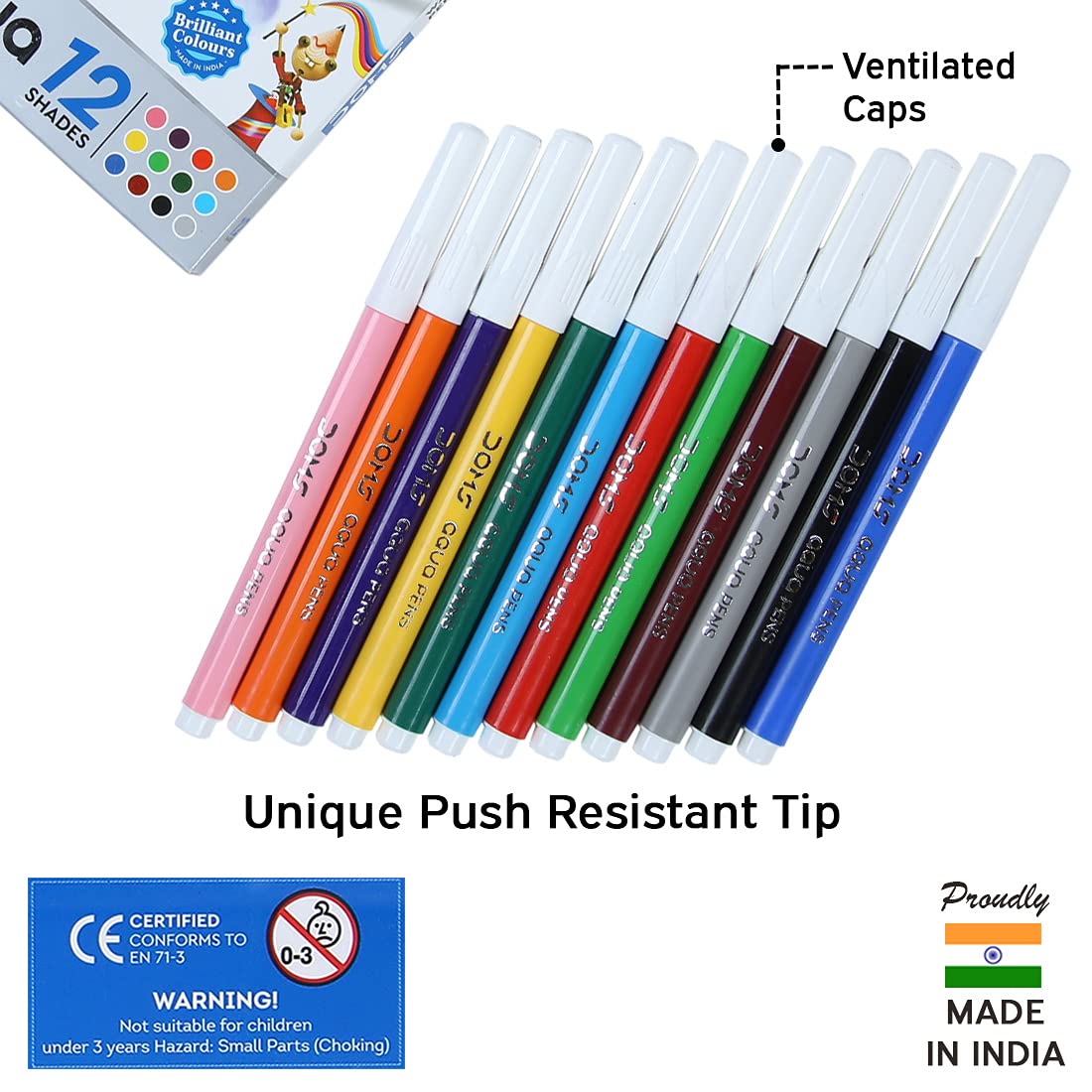 DOMS SKETCH MAX 12 SHADES WC PEN
