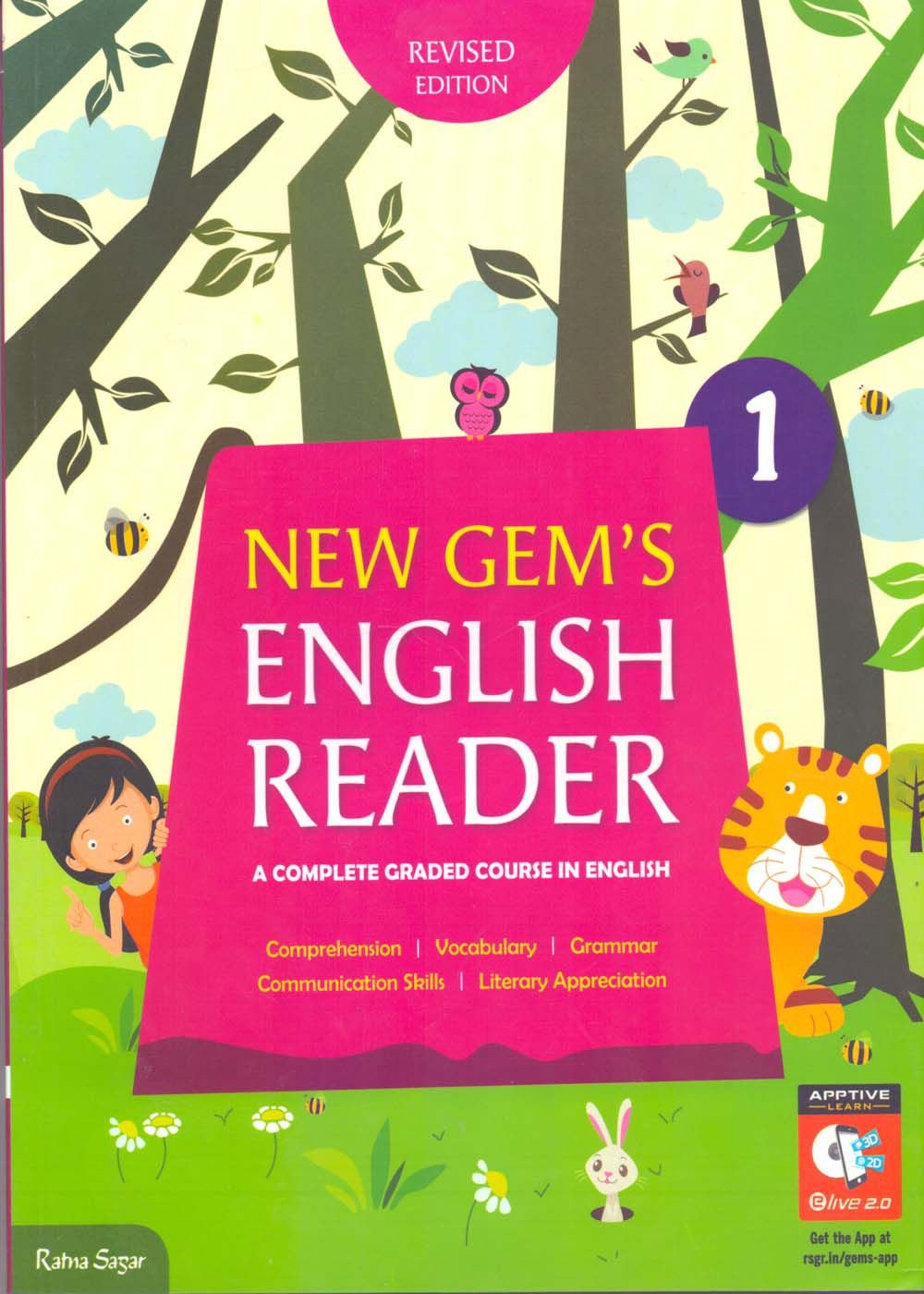 RATNA SAGAR NEW GEM'S ENGLISH READER CLASS 1