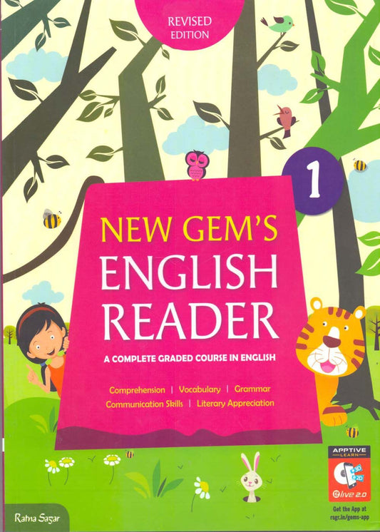 RATNA SAGAR NEW GEM'S ENGLISH READER CLASS 1