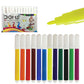 DOMS WATER COLOUR PENS 10 SHADES MINI
