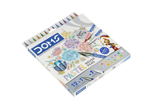 DOMS PASTEL BRUSH PEN product packaging
