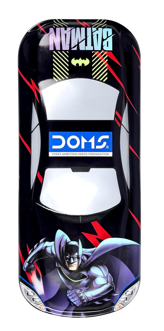 DOMS BATMAN CAR TIN BOX product packaging