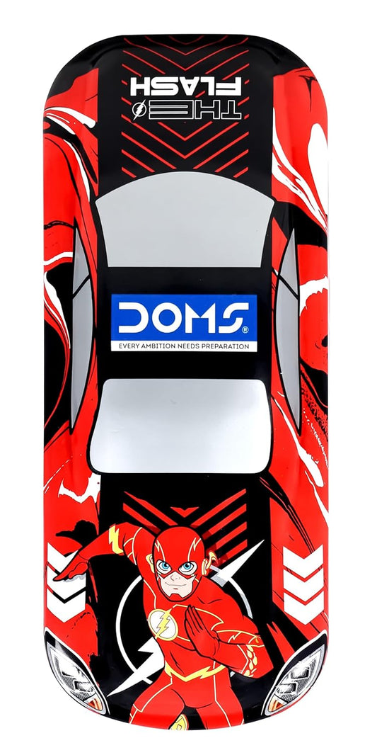 DOMS FLASH CAR TIN BOX product packaging