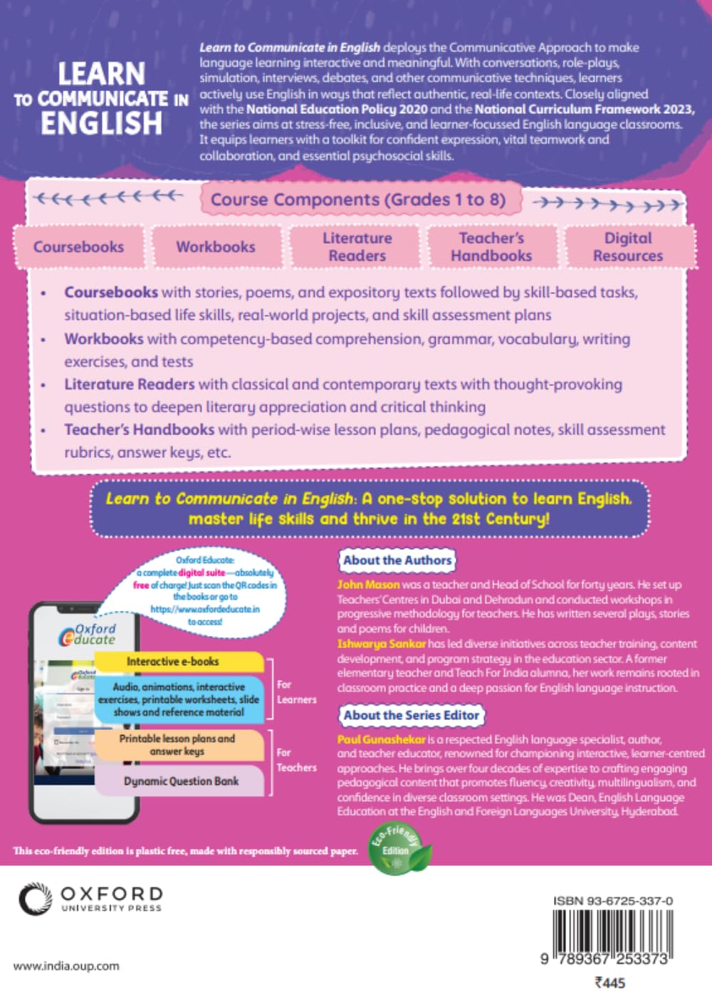 OXFORD LEARN TO COMMUNICATE ENGLISH CB -3