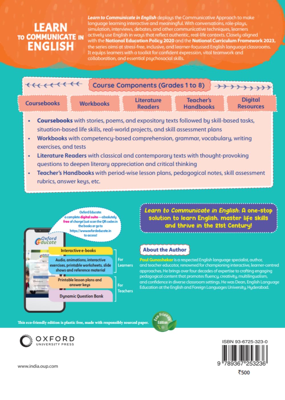 OXFORD LEARN TO COMMUNICATE ENGLISH CB -8