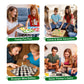 Doms Clapjoy Wooden 4 in 1 Board Game for Kids & Adults