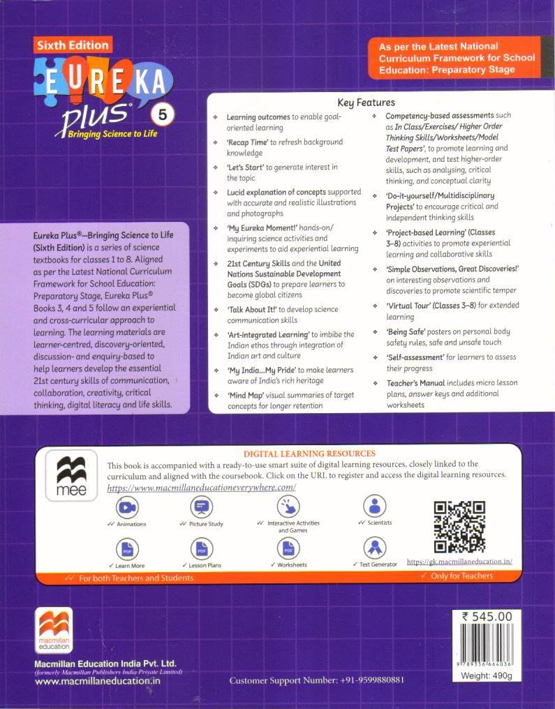 MACMILLAN EUREKA PLUS-5