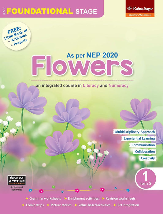 RATNA SAGAR – FLOWERS FOUNDATIONAL STAGE BOOK – NURSERY