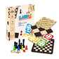 Doms Clapjoy Wooden 4 in 1 Board Game for Kids & Adults