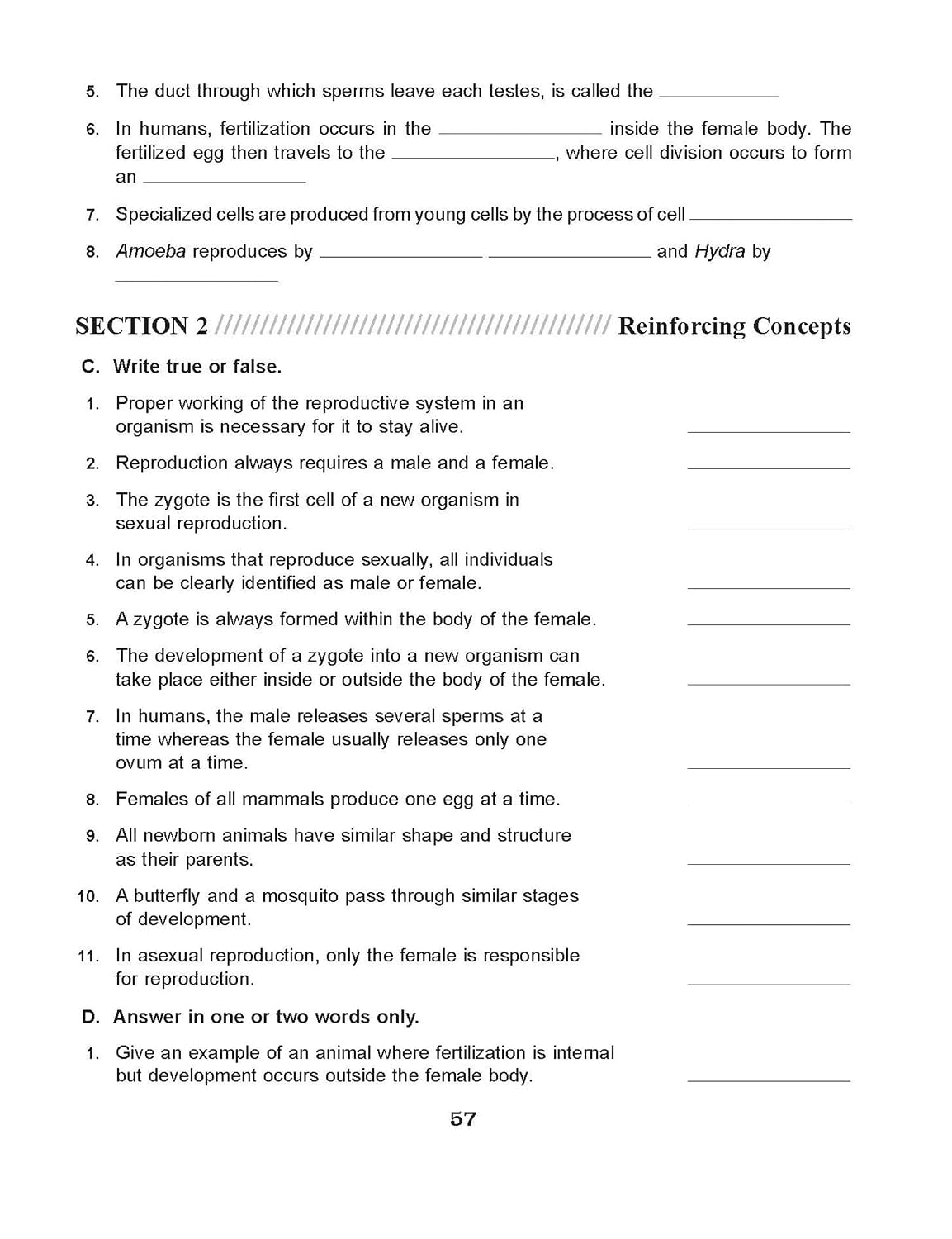 RATNA SAGAR – LIVING SCIENCE WORKBOOK – CLASS 8
