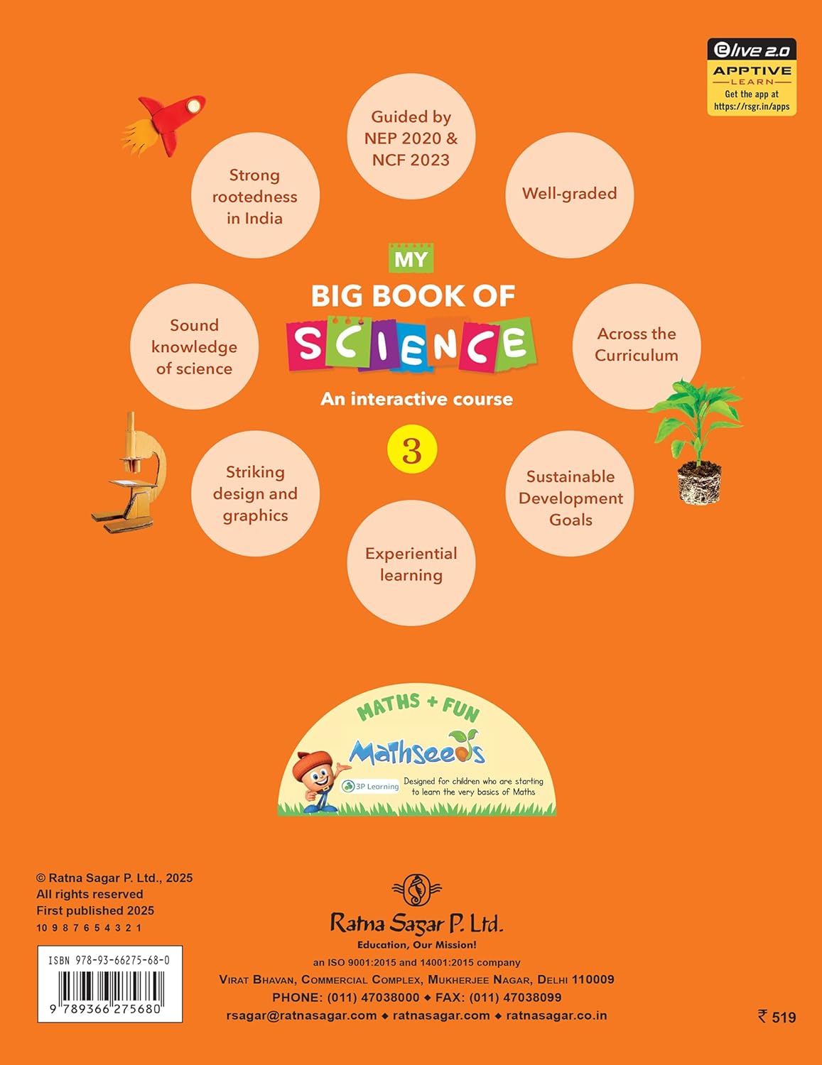 RATNA SAGAR MY BIG BOOK OF SCIENCE CLASS 3