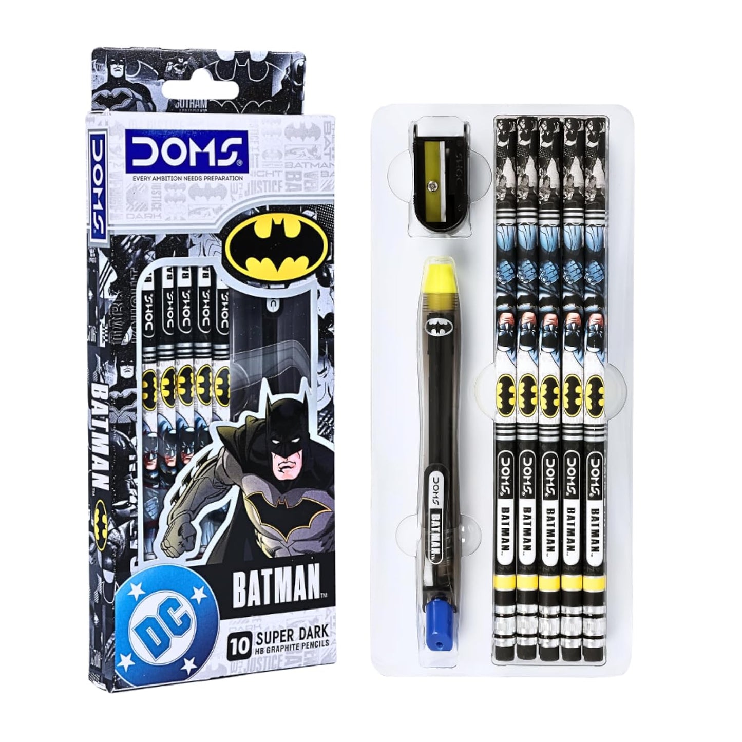 DOMS BATMAN PENCIL 10 PCS PACK