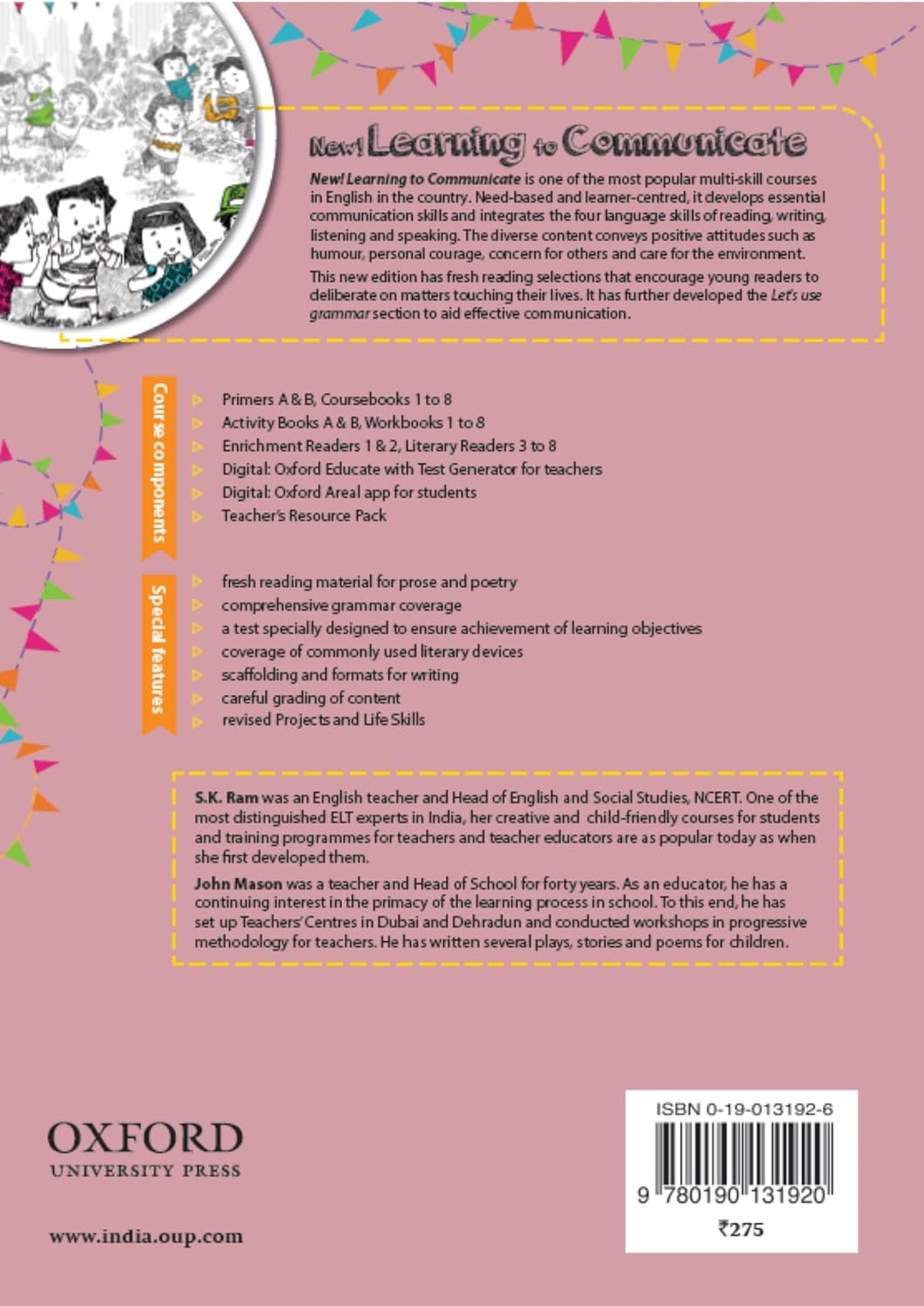 OXFORD NEW LEARNING TO COMMUNICATE WB-1