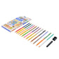 DOMS BI COLOUR PENCIL 12 X 2 - 24 SHADES