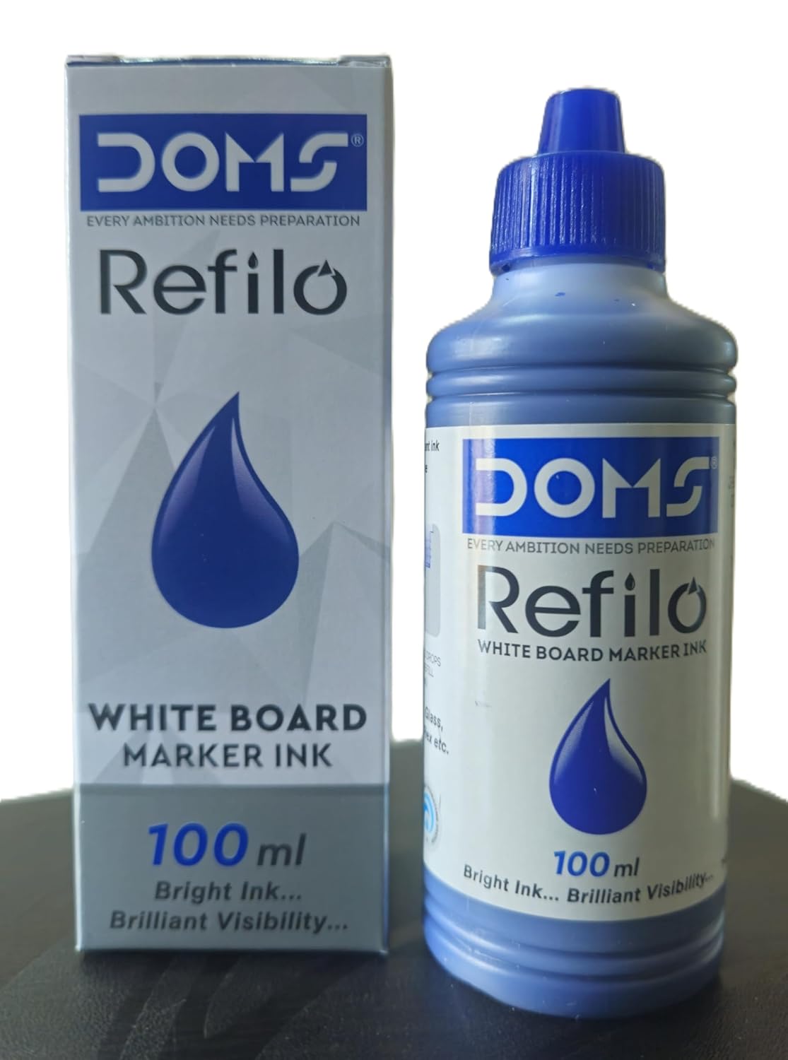 DOMS REFILO WHITE BOARD MARKER INK BLUE 100 ML