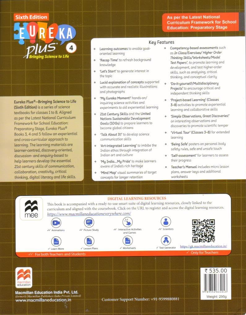 MACMILLAN EUREKA PLUS - 4
